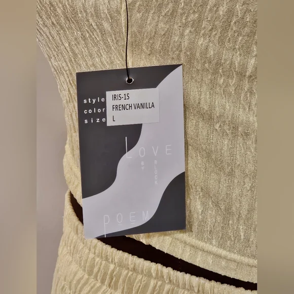 Yellow Sleeveless 2 Pc Set Sz L - Picture 5 of 5